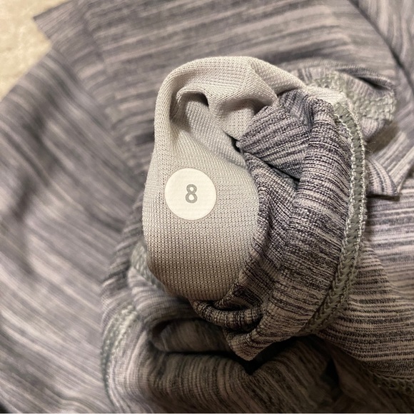 Lululemon High Times 7/8 Pant Space Dye Seal Gray - Picture 8 of 11